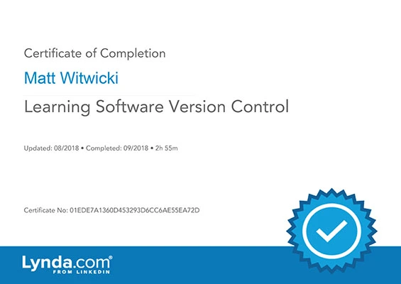 Cert Version Control